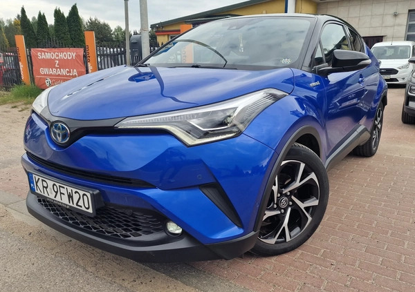 Toyota C-HR cena 84900 przebieg: 140000, rok produkcji 2017 z Bobowa małe 211